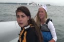 Brynn Jackel and Charlotte Wells with a Come-from-Behind Win in 420 Green