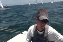 Chris Stocke Rides Wave Upwind in Radial Race 5
