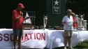 E Boat Winner Tom Burton and Crew