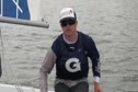 Georgetown's Chris Barnard and Caila Johnson in Gold Round 2