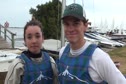 Regatta Leaders (tie) Erik Storck and Aly Whitehead