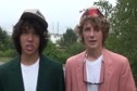 Robin Lewis and Devin Gordon Rock Sweet Jackets