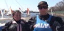 Salve's Matt Schon and Nicole Ionnilli After Race 4C