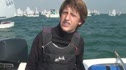 Sinclair Jones After Winning Opti Race 2