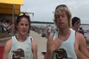 Tomas Hornos and Rachel Brill report After First Set of Day 2