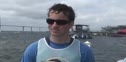 Tufts' Andrew Criezis and Catherine Swanson After Race 6B
