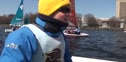 Tufts' Andrew Criezis and Jennifer Watkins After Race 3B