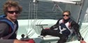 Yale's Thomas Barrows and Blair Belling After Race 6A