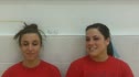Cortland All Arounders Courtney Mangini and Sarah Nadrowski