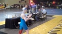 Grand Valley mascot before the finals