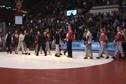 Shaking hands post dual