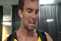 AJ Acosta after the 1500 Final 2010 USATF Championships