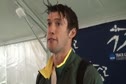 Andrew Wheating after winning his 800 prelim 2010 NCAA Outdoor Champs