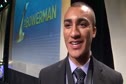 Ashton Eaton after winning the 2010 Bowerman