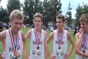 Collin Wasley, Kyle Koch, Eric Koch Jamie Foundolis Laguna Hills Team Champs d3 sophmore