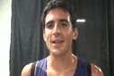 David Torrence after making the 1500 Final 2010 USATF Championships