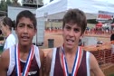 Domingo Oaliana, Christian Soto 1st, 2nd place D4-5 Frosh