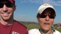 Karen Harvey and Kevin Sullivan FSU after national runner up finish 2009 NCAA XC Championships