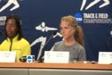 Female Athletes 2010 NCAA Outdoor Champs Press Conference