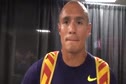 Jacob Hernandez after making the next round of the 800 2010 USA Outdoor Champs