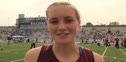 Katie Flood Dowling Catholic after 4th HS 3k Win 2010 Drake Relays