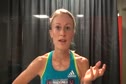 Lindsay Allen after qualifying for the steeple final 2010 USA Champs