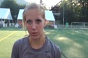 Lisa Koll Iowa State after winning the 5k 2010 NCAA Outdoor Champs