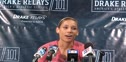 Lolo Jones Press Conference Before Race Day at the 2010 Drake Relays