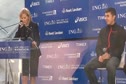 Mary Wittenberg Introduces North American Men 2010 NYC Marathon Press Conference.