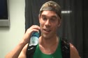 Nick Symmonds after qualifying for the 800 Final 2010 USATF Championships