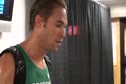 Nick Symmonds after winning his 800 Prelim 2010 USA Champs