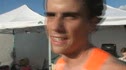 Patrick Smyth 2nd USA XC Champs on the way to team processing