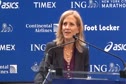 Paul Tergat Introduces Haile Gebrselassie 2010 NYC Marathon