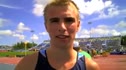 Peter Callahan after just missing the 1500 Final 2010 World Junior Champs