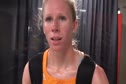 Phoebe Wright after winning her 800 Prelim 2010 USA Champs