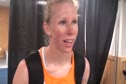 Phoebe Wright after winning her 800 Semi 2010 USATF Championships