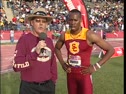 Reggie Wyatt USC after 4x4 2010 Mt SAC Relays