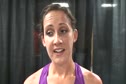 Shannon Rowbury after winning her 1500 Prelim 2010 USA Champs