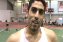 Dustin Emrani 800 runner up at BU Terrier Invite 2012