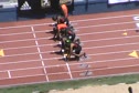 M 100 F01 (Invite Doc Patton leads the way with a 10.29 into the wind)