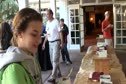 3rd place finisher Laura Leff enjoys post-race ice cream at the 2011 Foot Locker CC Championships