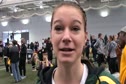Anne Kesselring after 800 at the 2012 MPSF Indoor Championships