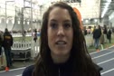 Cal's Deborah Maier (15.29) after the 5k at at the 2012 Flotrack Husky Classic