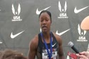 Carmelita Jeter 1st W 100 final at the USATF Outdoor Championships 2011