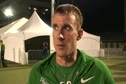 Chris Solinsky after dropping out of the 10k at the Pre Classic 2011