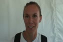 Christine Schmatlz after W 800 semi at the USATF Outdoor Championships 2011