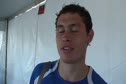 Curtis Beach after the M Dec at the USATF Outdoor Championships 2011