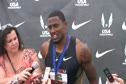 David Oliver US 110 hurdle champ 13.04 at the USATF Outdoor Championships 2011