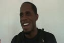 Dwight Phillips after Long Jump at the USATF Outdoor Championships 2011