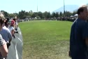 Finish of the Varsity Girls race at the 2011 DLS-CHS Nike Invitational